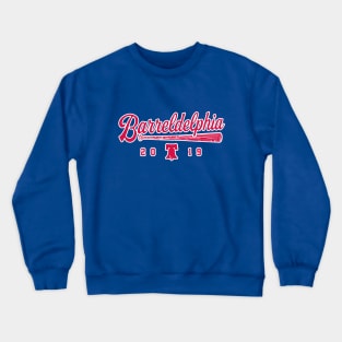 Barreldelphia - Blue Crewneck Sweatshirt